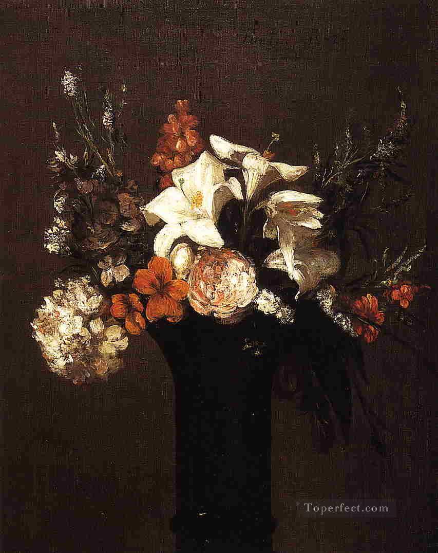 Flowers4 花の画家 アンリ・ファンタン・ラトゥール油絵